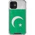 Pakistan Flag Distressed iPhone 12 Clear Case